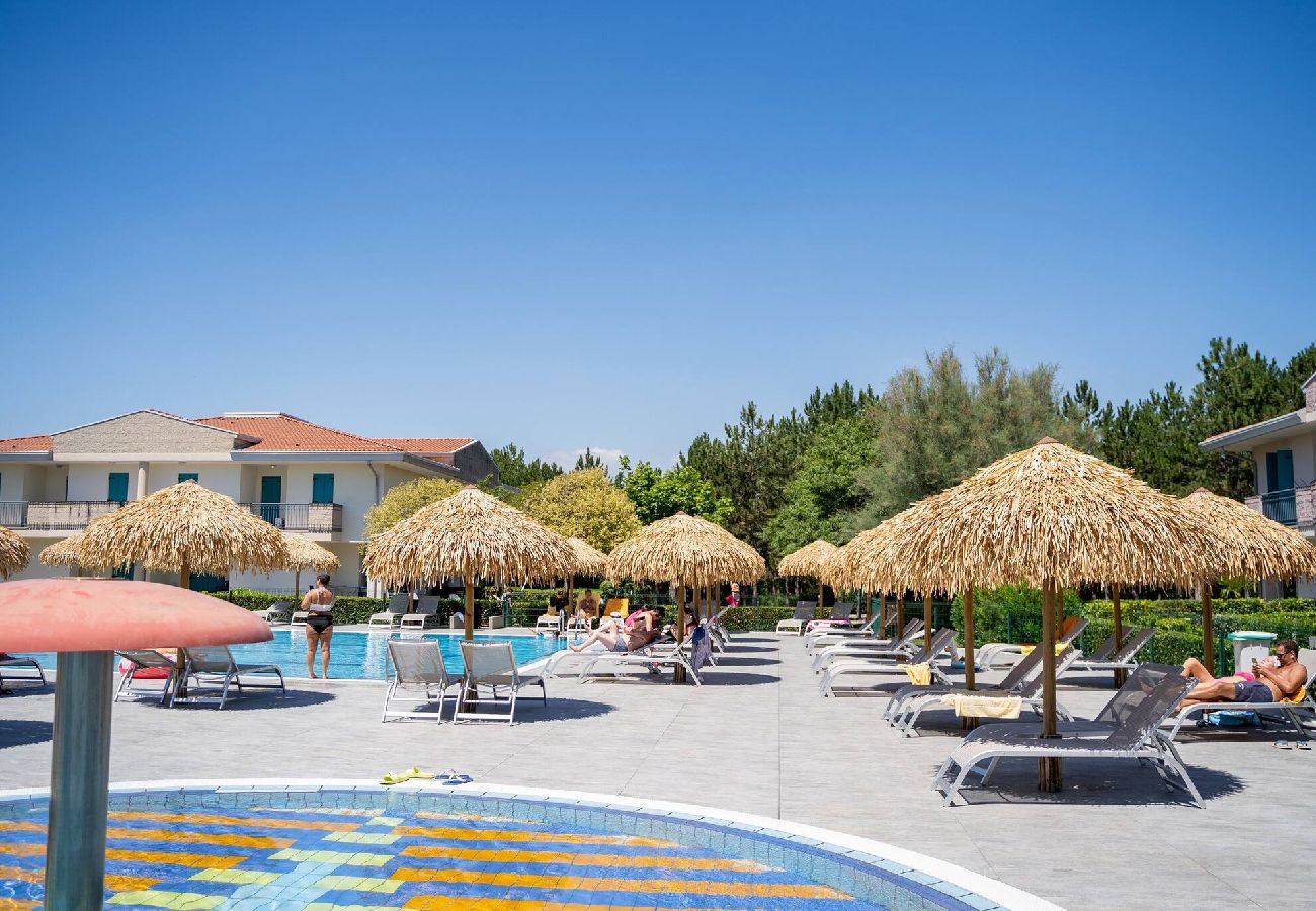 Ferienwohnung in Bibione - Wohnung auf  1 Etg mit Balkon und 1 Schlafzimmer