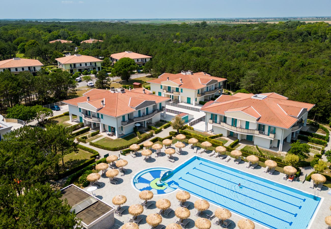 Ferienwohnung in Bibione - Wohnung im EG mit Garten und 2 Schlafzimmer