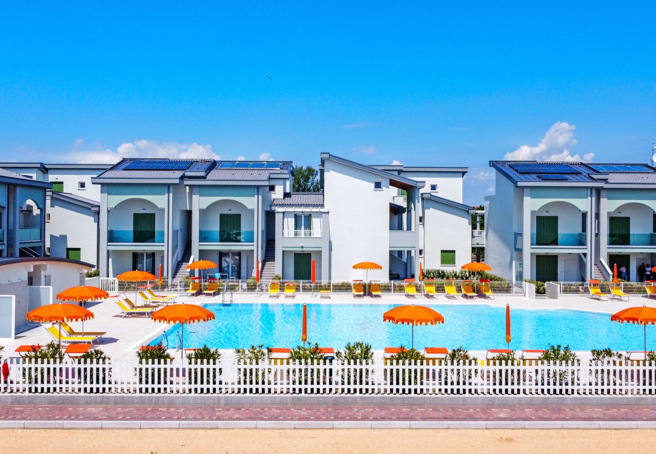 Ferienwohnung in Caorle - QUADRIFOGLIO - Whg. im EG mit Garten und 2 Schlafzimmern