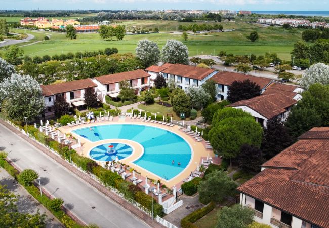 Ferienwohnung in Caorle - PIOPPI - Reihenhaus auf 2 Etg mit Garten und 1 Schlafzimmer