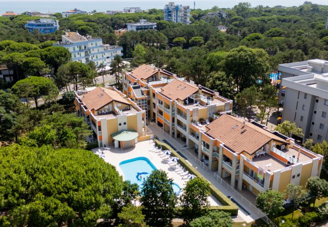 Ferienwohnung in Bibione - PARCO DELLE NAZIONI - Studio mit Balkon