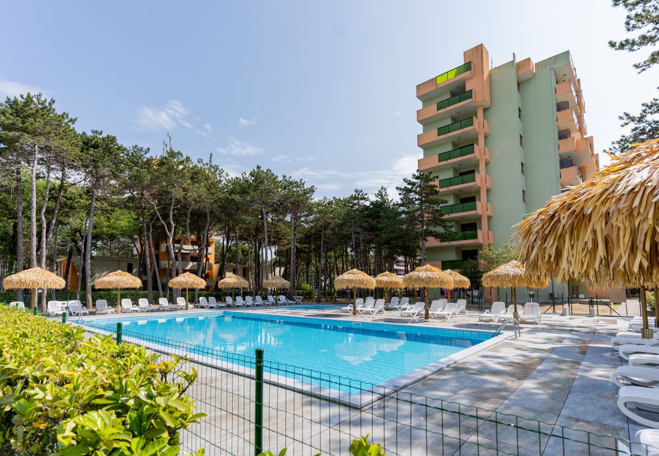 Ferienwohnung in Bibione - CASTELLO - Whg. mit 3 Schlafzimmern + rooftop